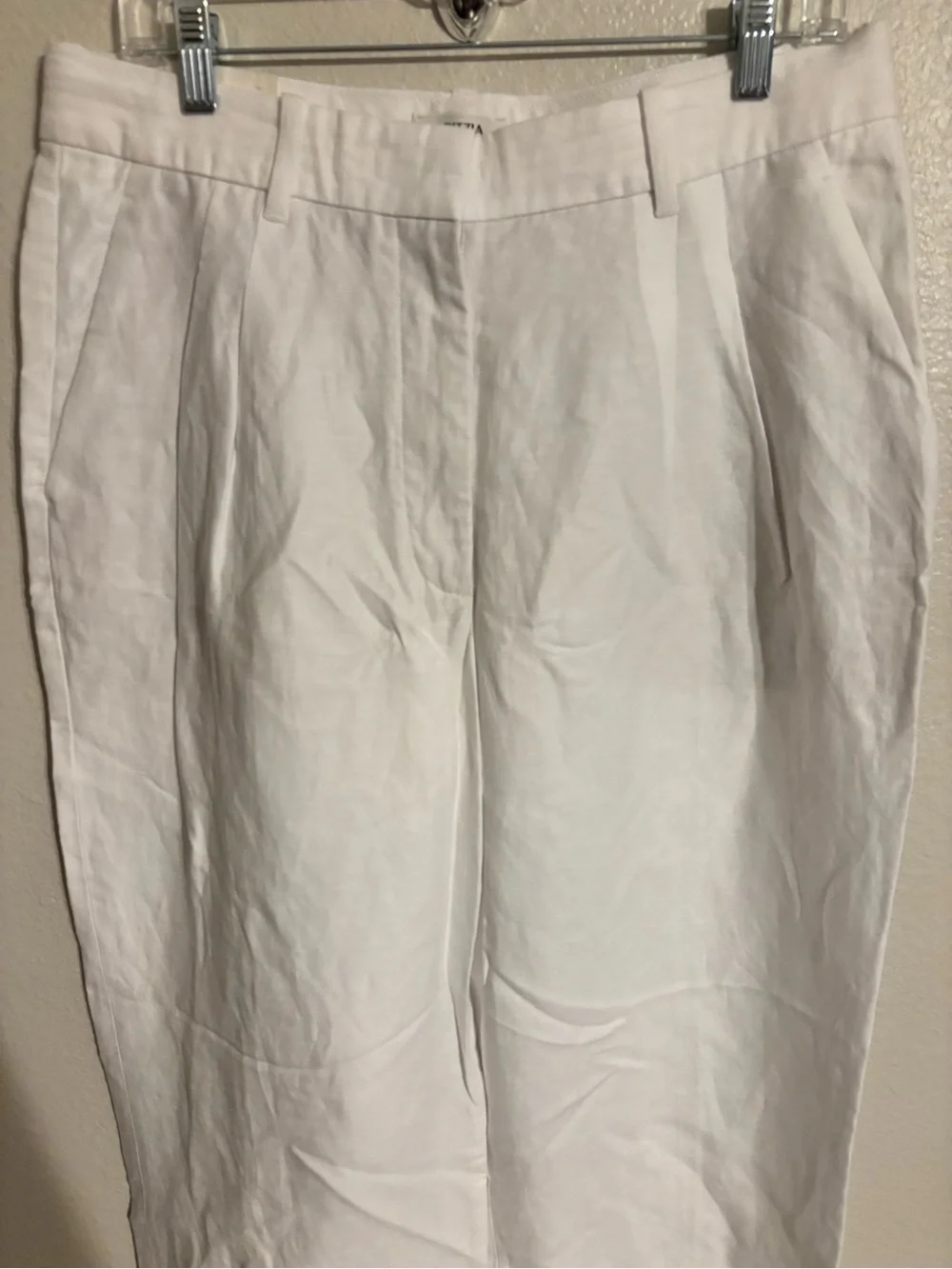 Aritzia The Effortless Linen Curve Fit Pant